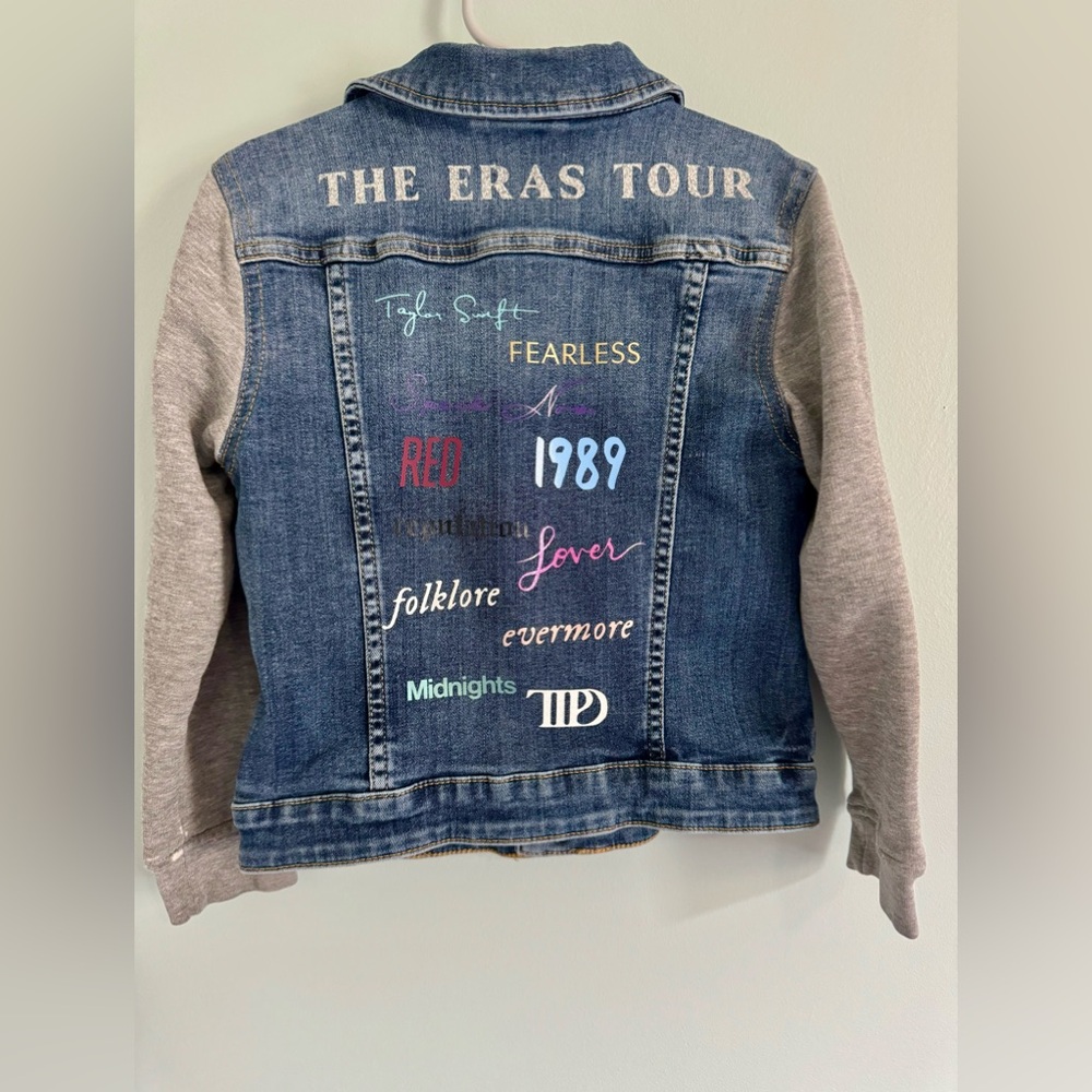 Taylor Swift Eras Jean Jacket (KIDS)